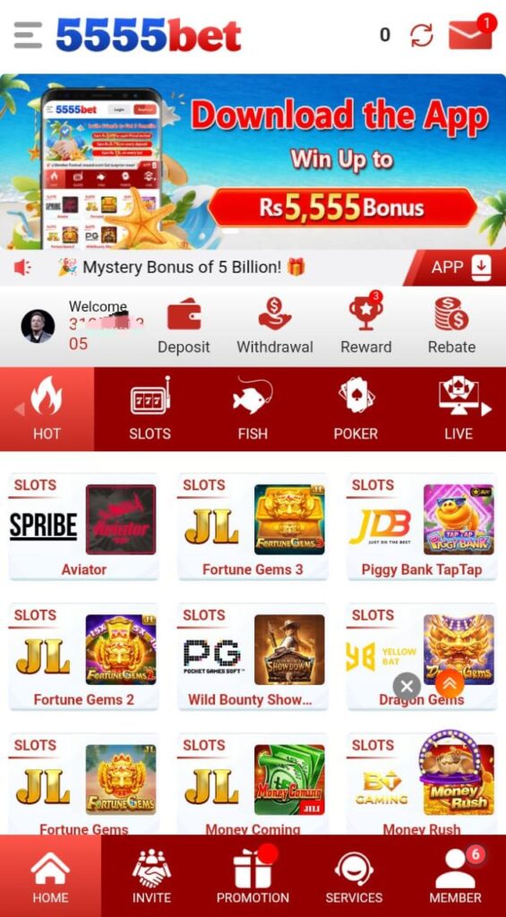  5555Bet game